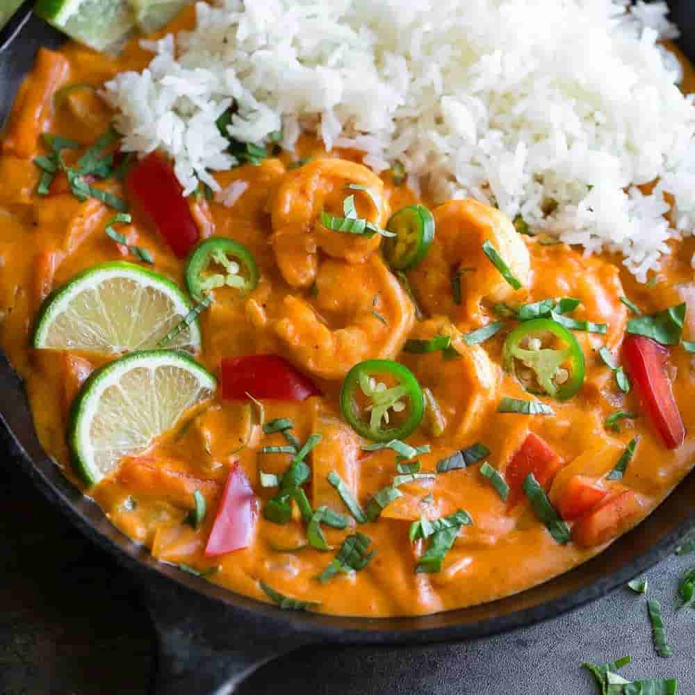 Image of Thai Coconut Shrimp Curry