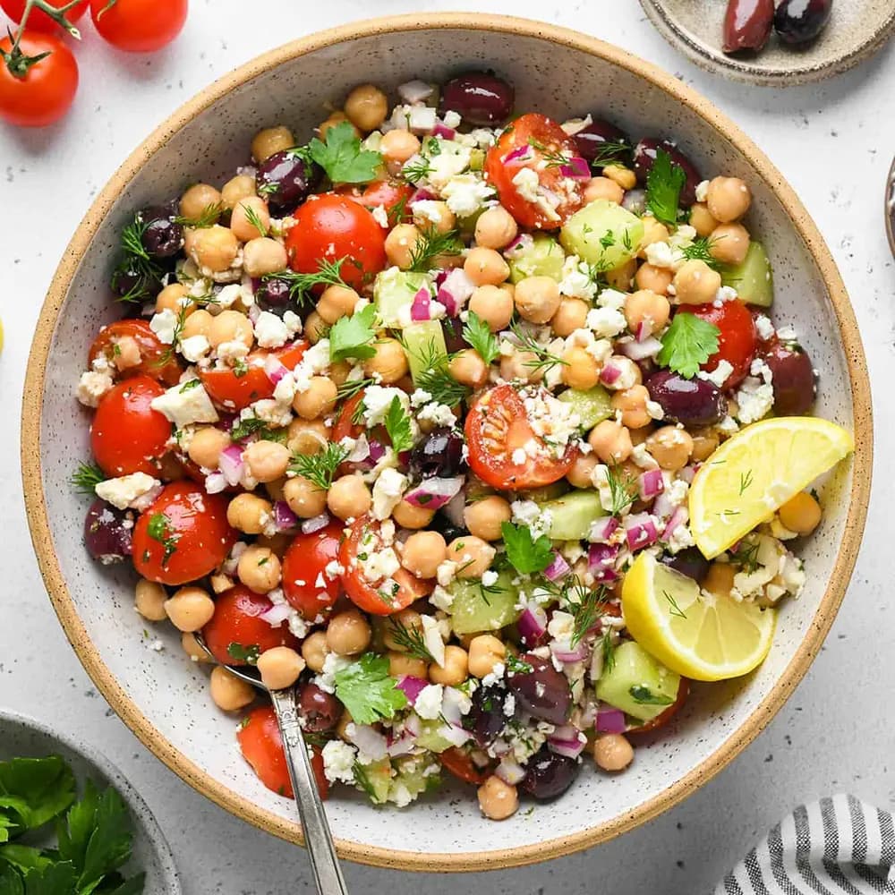 Image of Mediterranean Chickpea Salad